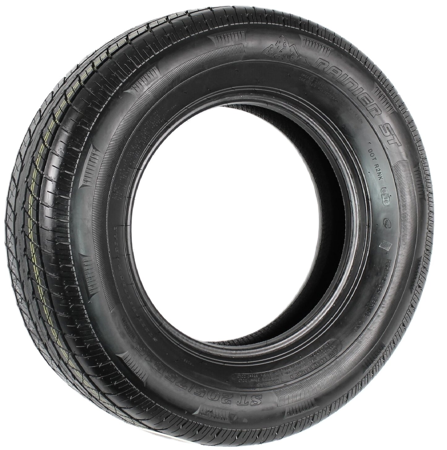 eCustomrim ST205/75R15 DEEP TREAD Steel Belted Radial Trailer Tire LRC 1820 Lbs.