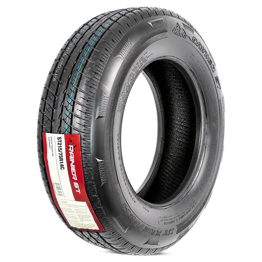 Radial Trailer Tire ST215/75R14 14 Inch Deep Tread Steel Belted Load Range C