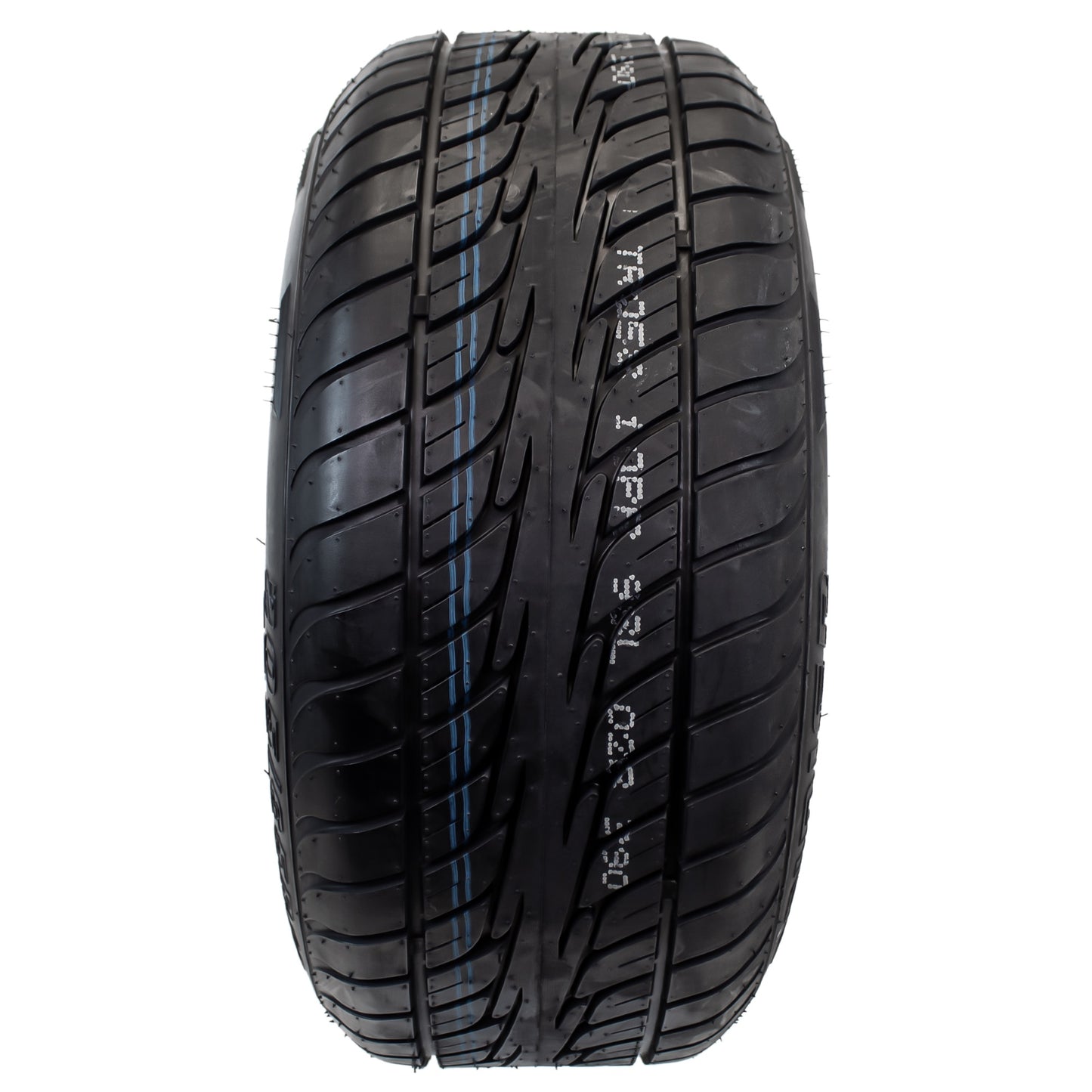 4-Pk 205/65-10 Trailer Golf Cart ATV Offroad Tire On 10X7 Gloss Black Rim A2