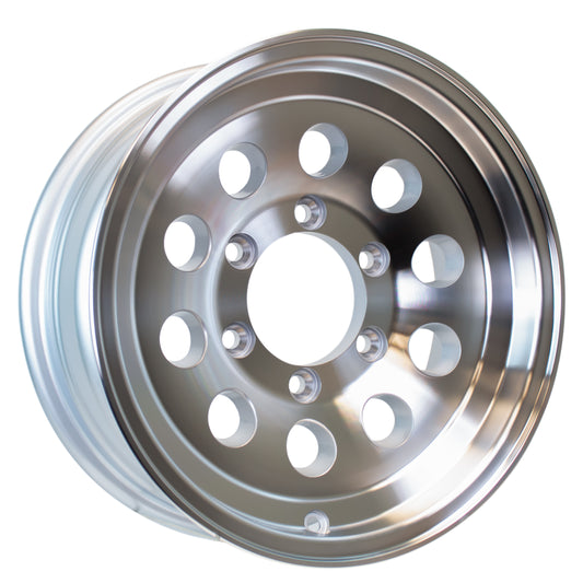 eCustomrim Aluminum Trailer Wheel 16X6 16 Inch Modular 6 Lug On 5.5" Center Rim