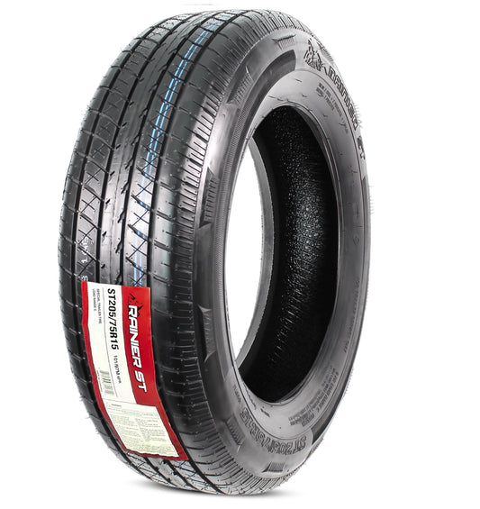 Radial Trailer Tire ST205/75R15 15 Inch Deep Tread Steel Belted Load Range D