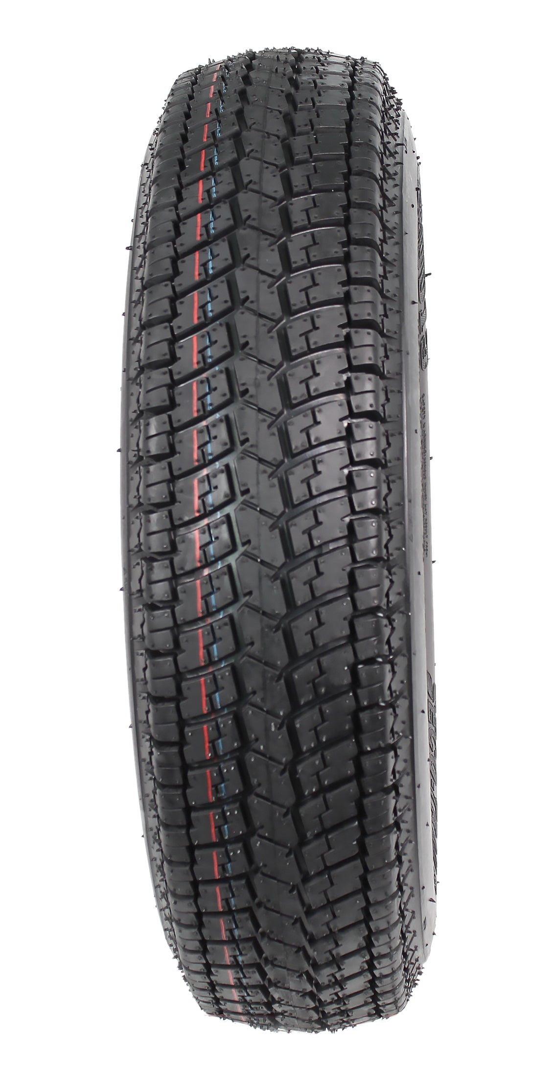 Trailer Tire Rim Assembly ST175/80D13 13 Inch Load Range C 5 Lug 4.5 Black Wheel