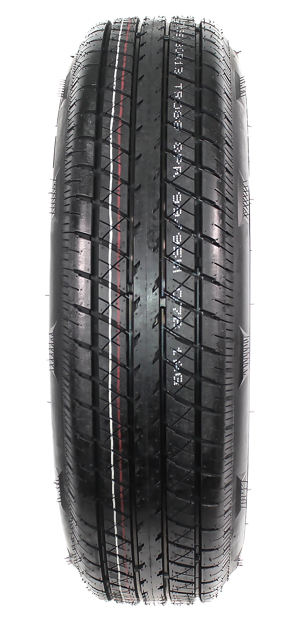 Trailer Tire and Rim ST185/80R13 LRC 1480 Lb. 13X4.5 5-4.5 Silver Spoke  Wheel