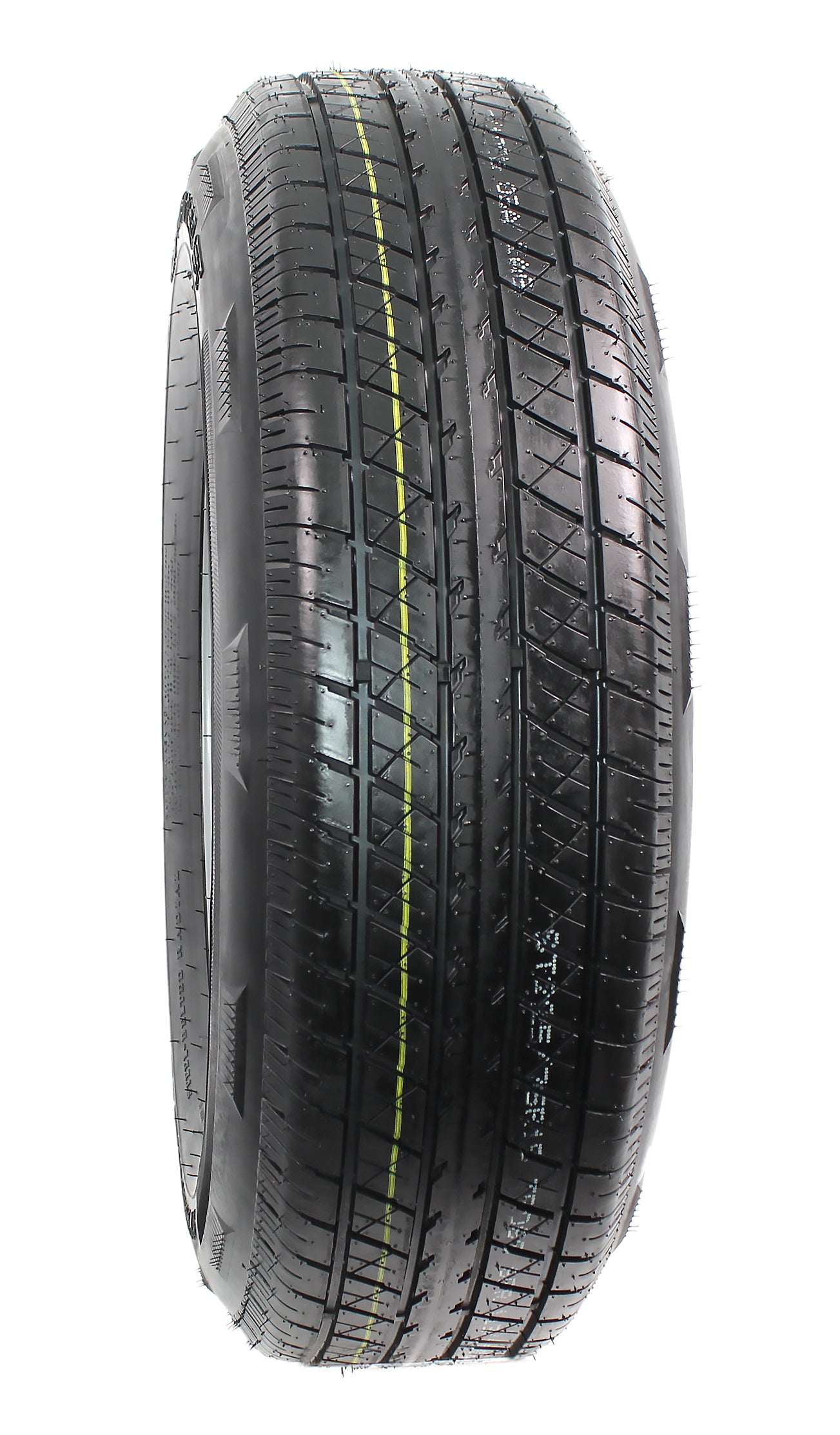 Radial Trailer Tire Rim ST225/75R15 225/75-15 15 LRD 6 Lug Silver Modular Wheel
