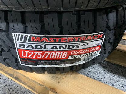 2-Pack Mastertrack LT275/70R18 125/122S BADLANDS A/T All Terrain Truck Tire