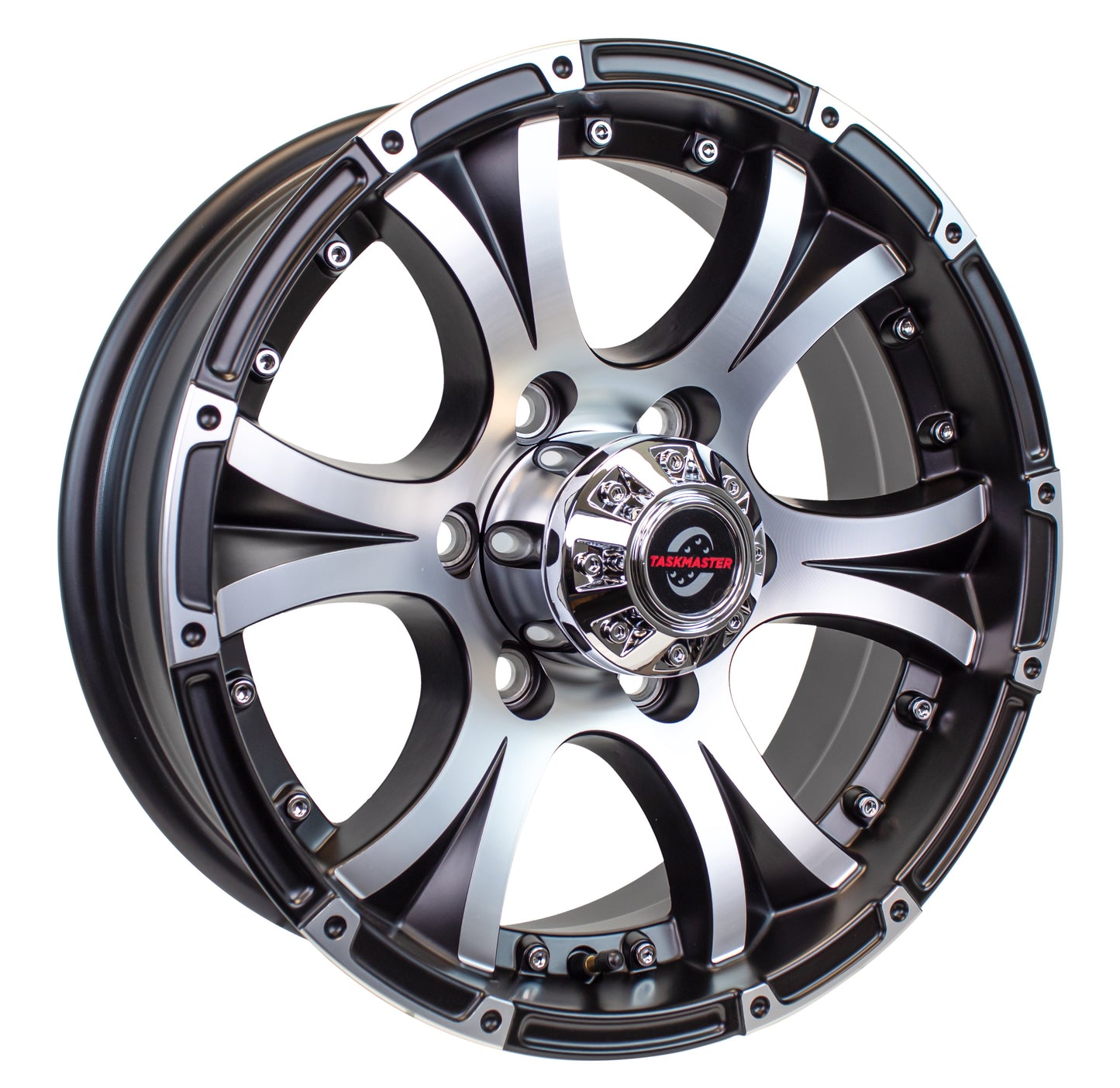 Aluminum Trailer Wheel 16X6 16 Inch Viking 6 Lug On 5.5 Inch Center Rim
