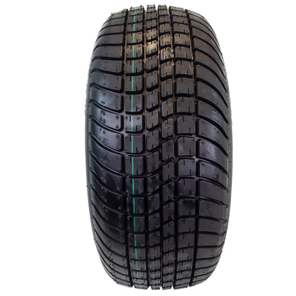 eCustomrim 4-Pk 205/65-10 Trailer Golf Cart ATV Tire On 10X7 Gloss Silver Rim A8